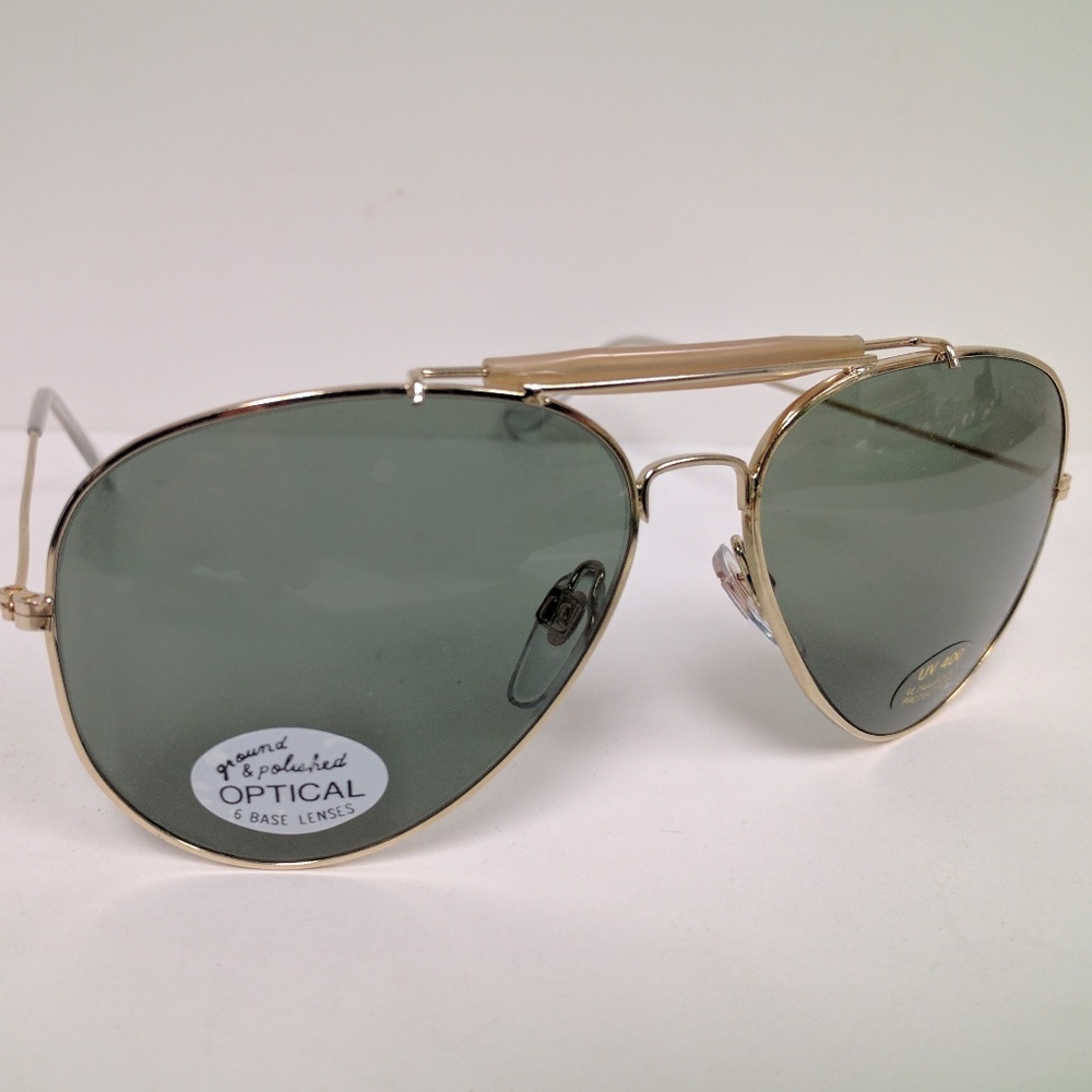 NWT True Vintage Outdoorsman Original Traditional Aviator Optical Sunglasses